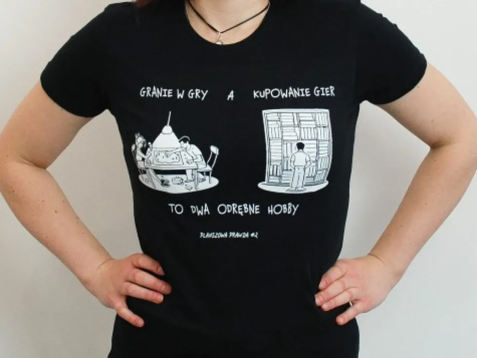 T-shirt: Planszowa prawda #3 - damska S