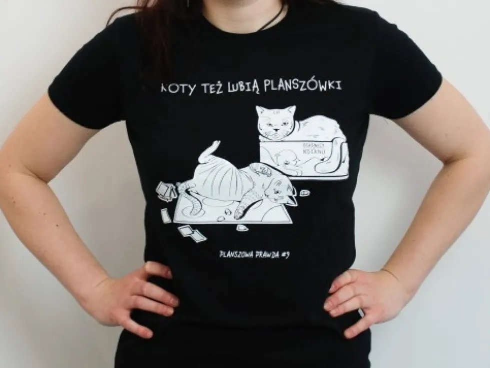 T-shirt: Planszowa prawda #9 - damska S