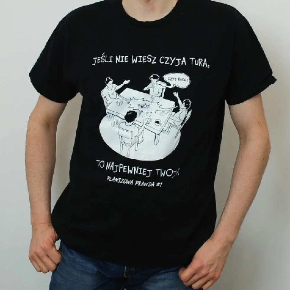 T-shirt: Planszowa prawda #1 - XL