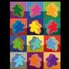 T-shirt: Pop Meeple - damski XL