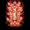 T-shirt: Red - damski L