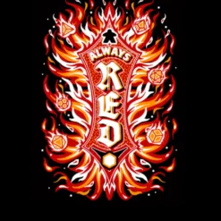 T-shirt: Red - S