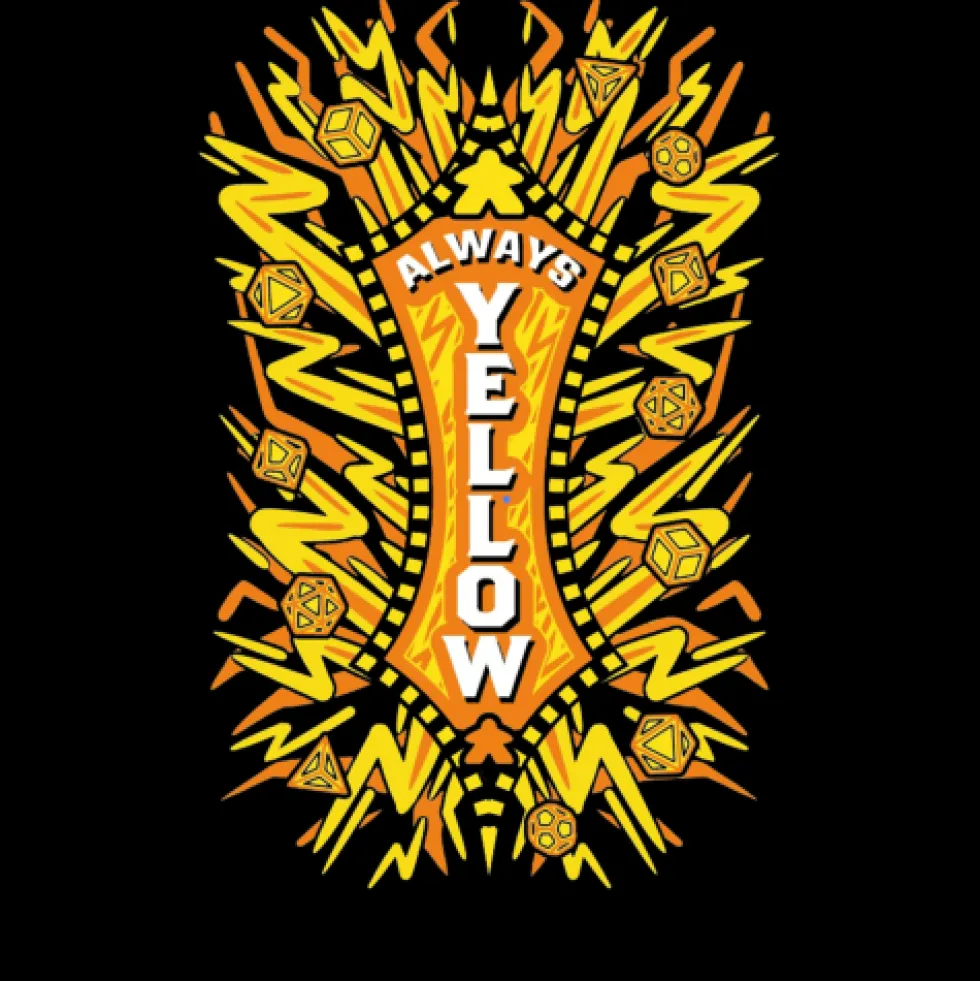 T-shirt: Yellow - M