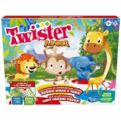 Twister Junior ze zwierzątkami (edycja międzynarodowa)