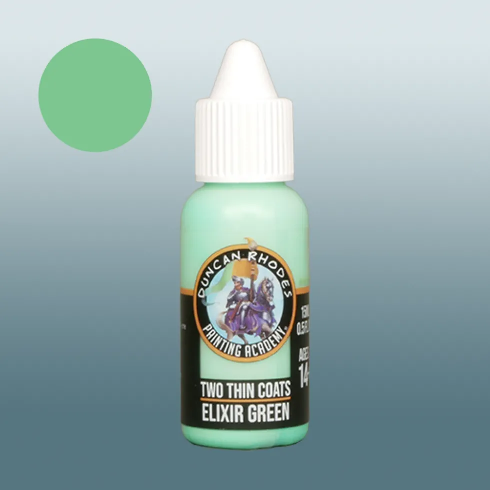 Two Thin Coats: Elixir Green
