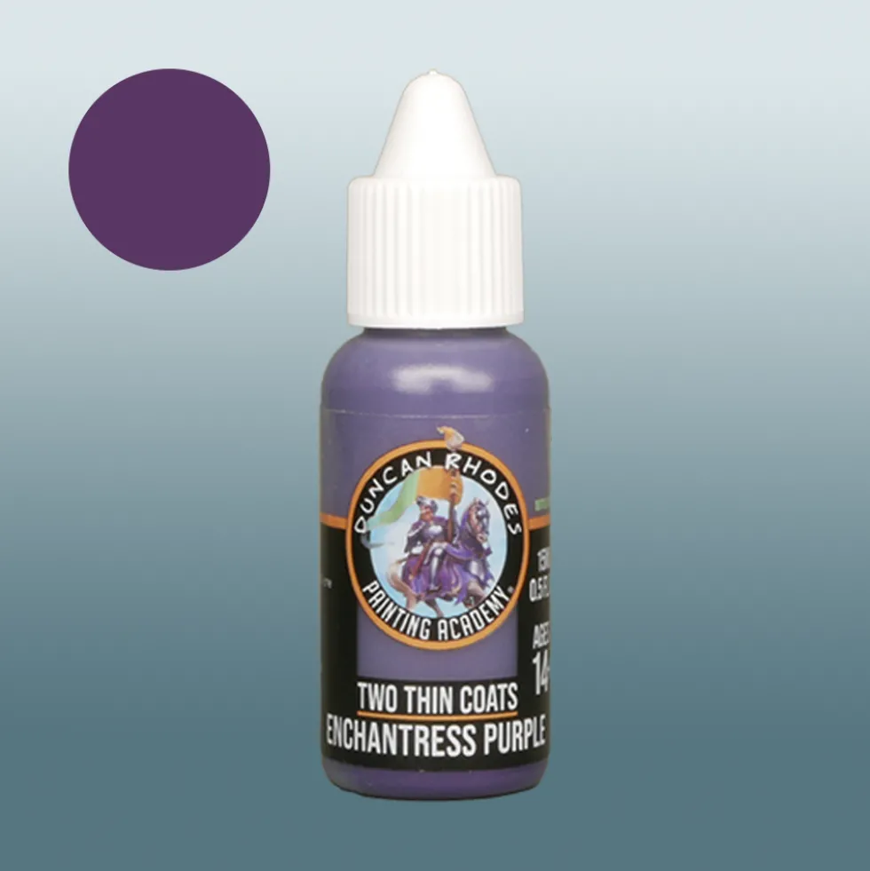 Two Thin Coats: Enchantress Purple