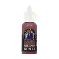 Two Thin Coats: Evil Eye Red