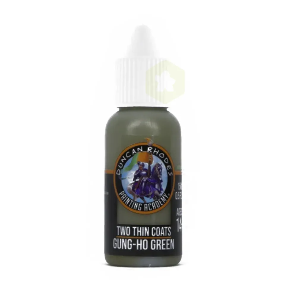 Two Thin Coats: Gung-Ho Green
