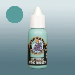 Two Thin Coats: Mythic Turquoise
