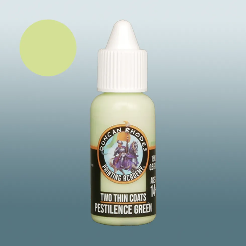 Two Thin Coats: Pestilence Green