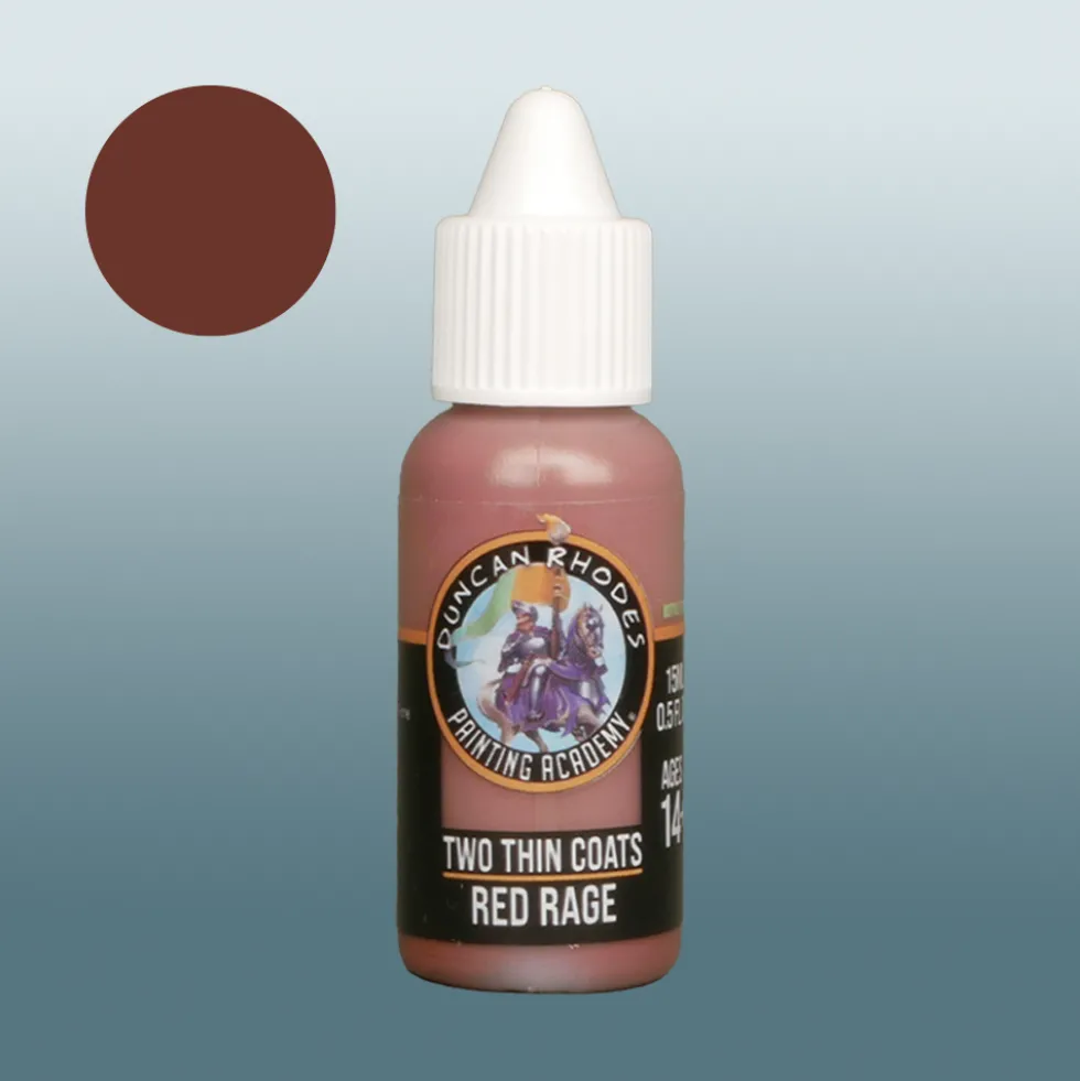 Two Thin Coats: Red Rage