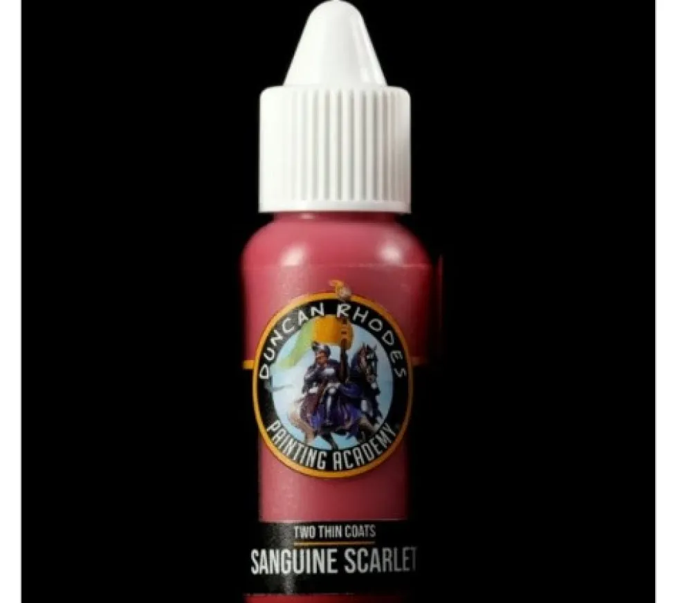 Two Thin Coats: Sanguine Scarlet