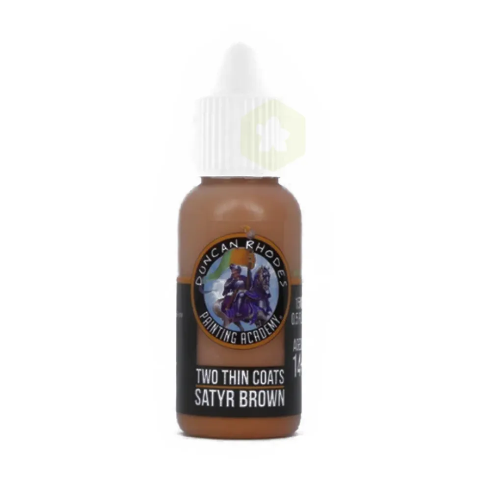 Two Thin Coats: Satyr Brown