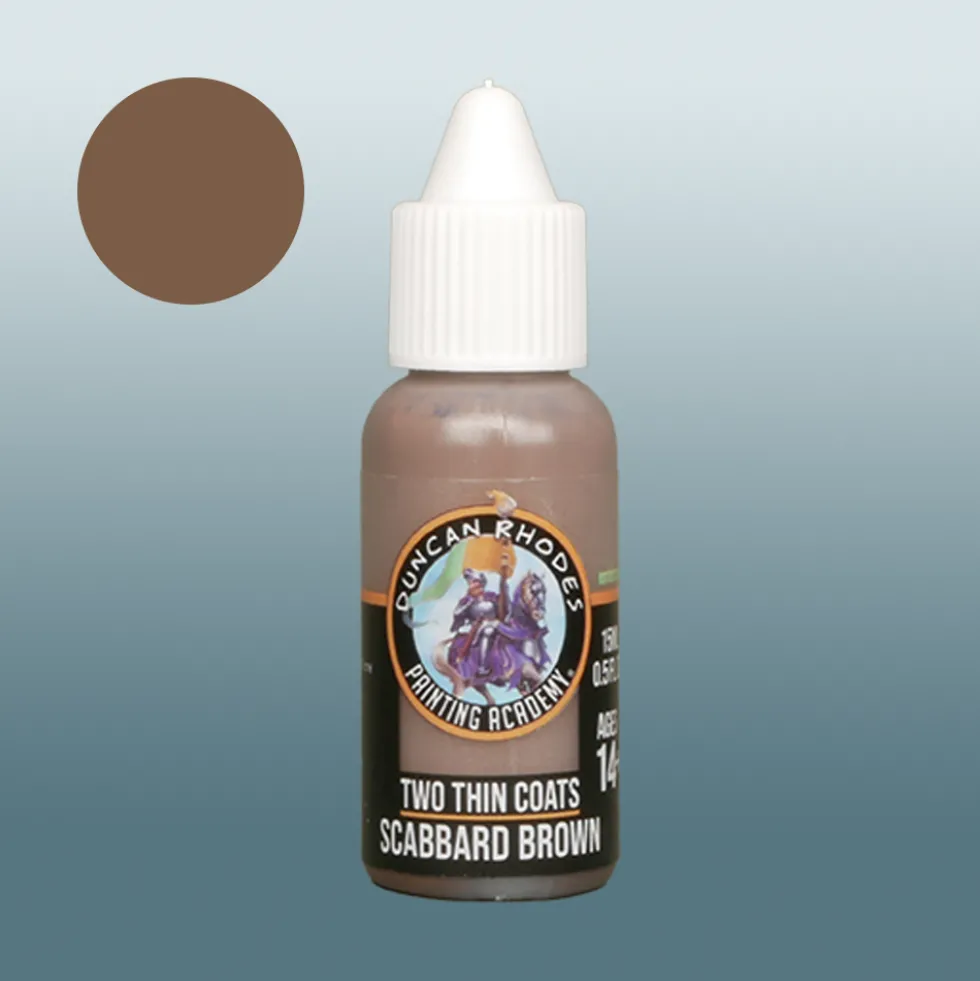 Two Thin Coats: Scabbard Brown