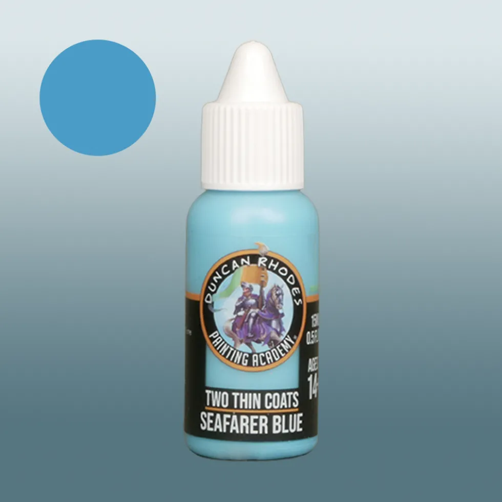 Two Thin Coats: Seafarer Blue