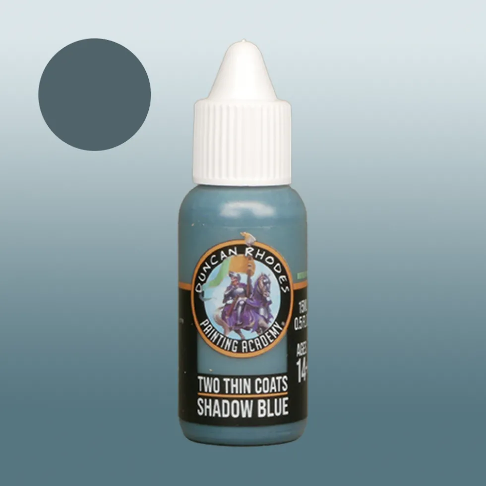 Two Thin Coats: Shadow Blue