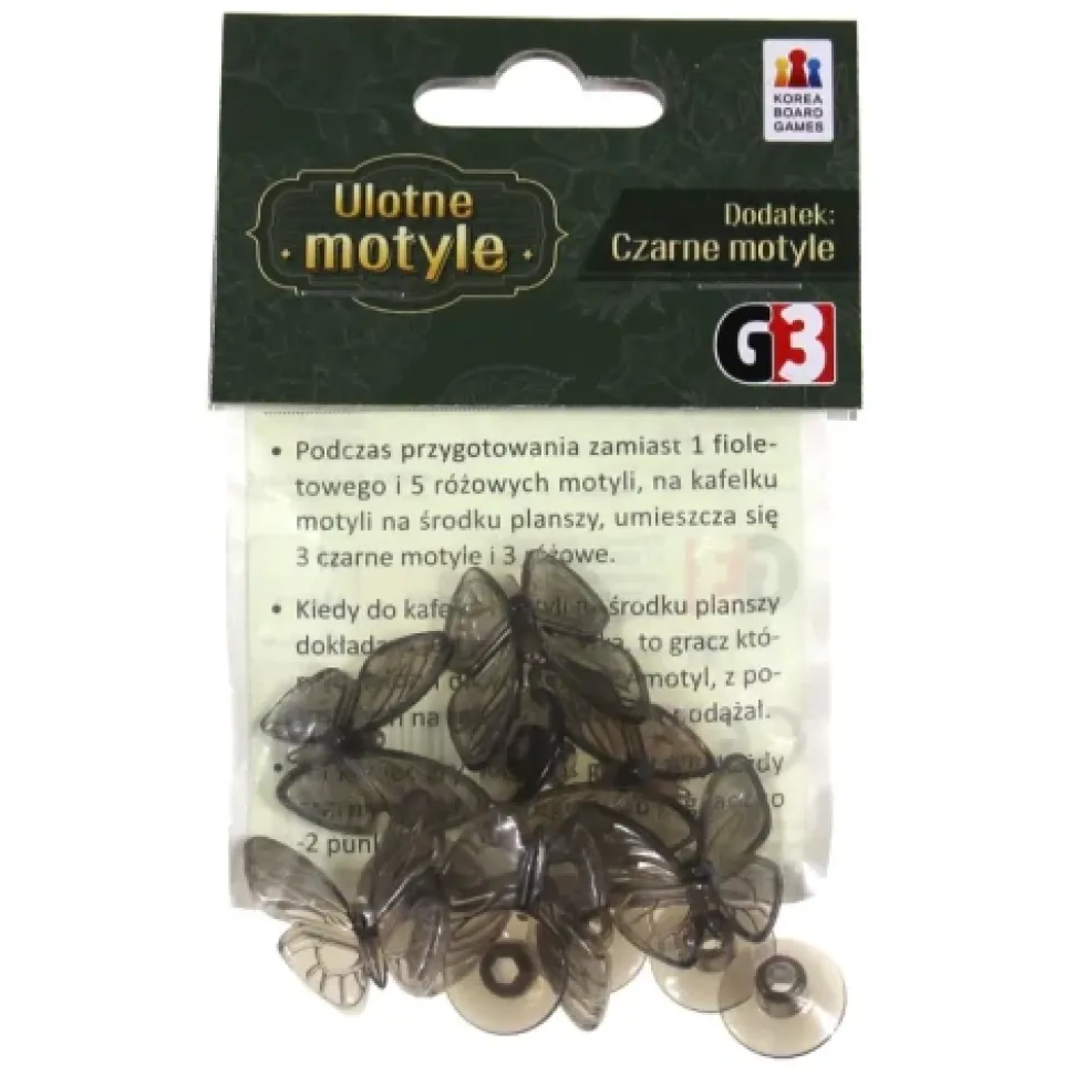Ulotne motyle: Czarne motyle