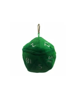 Ultra-Pro: D20 Plush Dice Bag - Green
