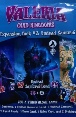 Valeria: Card Kingdoms – Expansion Pack #02: Undead Samurai
