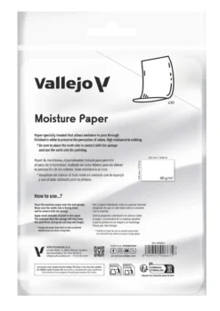 Vallejo: Arkusze papieru do mokrej palety (Moisture Paper) (30 szt.)