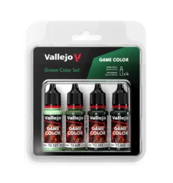 Vallejo: Game Color Green Color Set