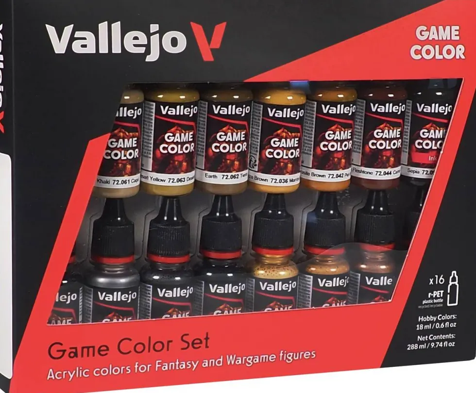 Vallejo: Game Colors - Leather & Metal