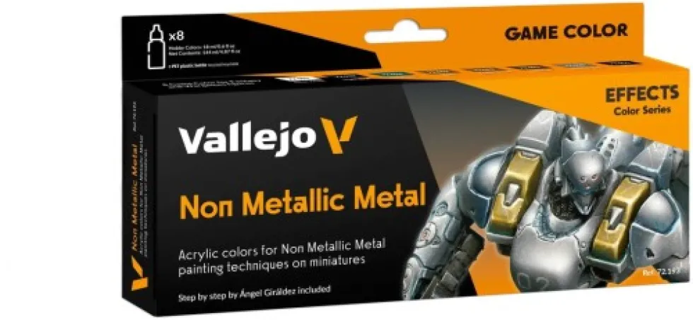 Vallejo: Game Colors - Non Metallic Metal (8x18 ml)