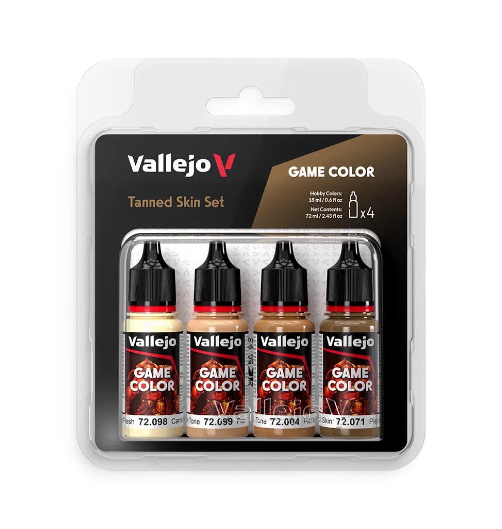 Vallejo: Game Color Tanned Skin Set