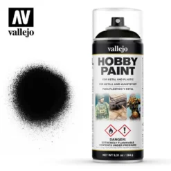 Vallejo: 400ml Spray - Black