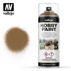 Vallejo: 400ml Spray - Leather Brown