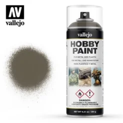Vallejo: 400ml Spray - UK Olive Drab