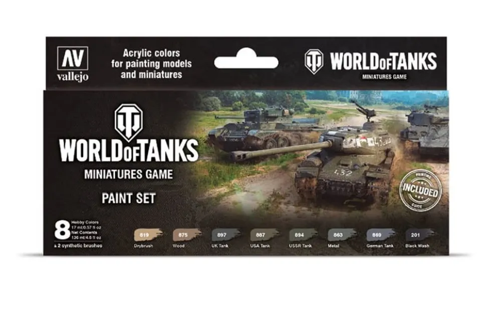 Vallejo: Model Color - World of Tanks Paint Set