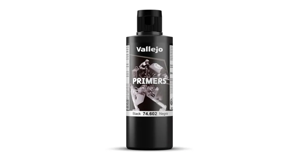 Vallejo: Surface Primer - Black 200ml