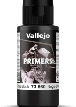 Vallejo: Surface Primer - Gloss Black 60ml