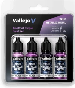 Vallejo: True Metallic Metal - Amethyst Purple Paint Set