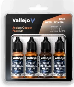 Vallejo: True Metallic Metal - Ancient Copper Paint Set