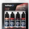 Vallejo: True Metallic Metal - Ruby Red Paint Set
