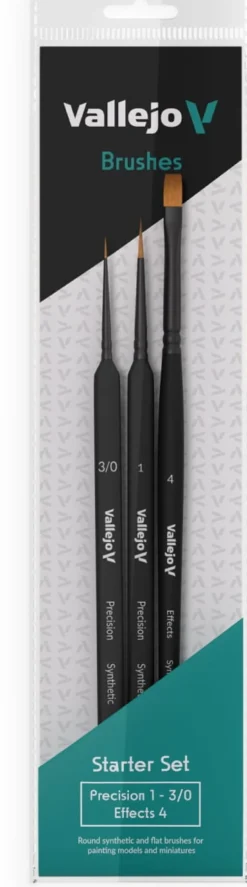 Vallejo: Zestaw pędzli Precision Starter Set