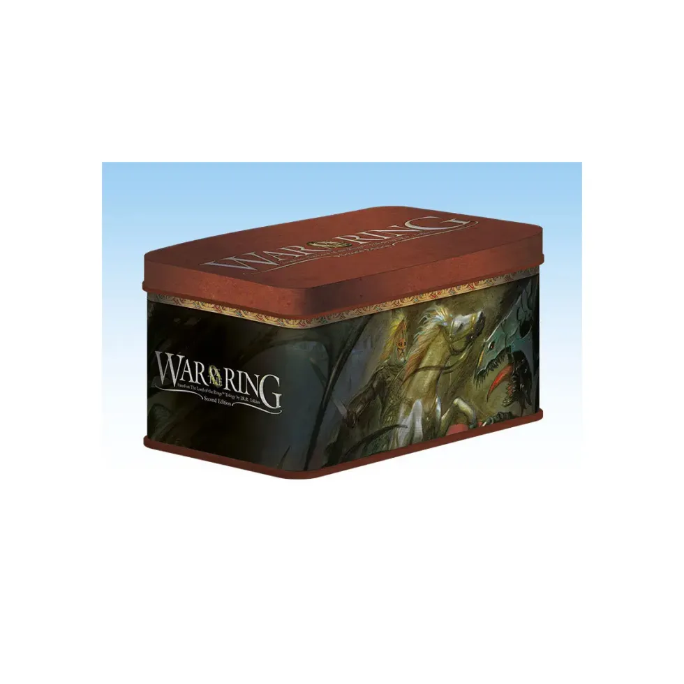 War of the Ring: The Card Game - Card Box and Sleeves (Theoden version)