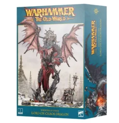 Warriors of Chaos: Lord/Sorcerer on Chaos Dragon (Warhammer: The Old World)