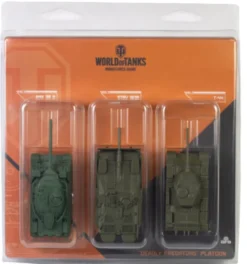 World of Tanks: Gra Figurkowa - "Deadly Predators" Tank Platoon (Strv 103B, T-44, AMX-30B)