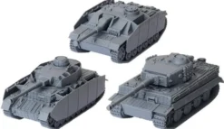 World of Tanks: Gra Figurkowa - German - Tank Platoon (Panzer IV H, Tiger I, StuG III G)