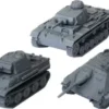 World of Tanks: Gra Figurkowa - German Tank Platoon (Panzer III J, Panther, Jagdpanzer 38t)