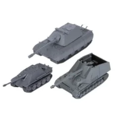 World of Tanks: Gra Figurkowa - German Tank Platoon 4 (Nashorn, E-100, Jagdpanther)