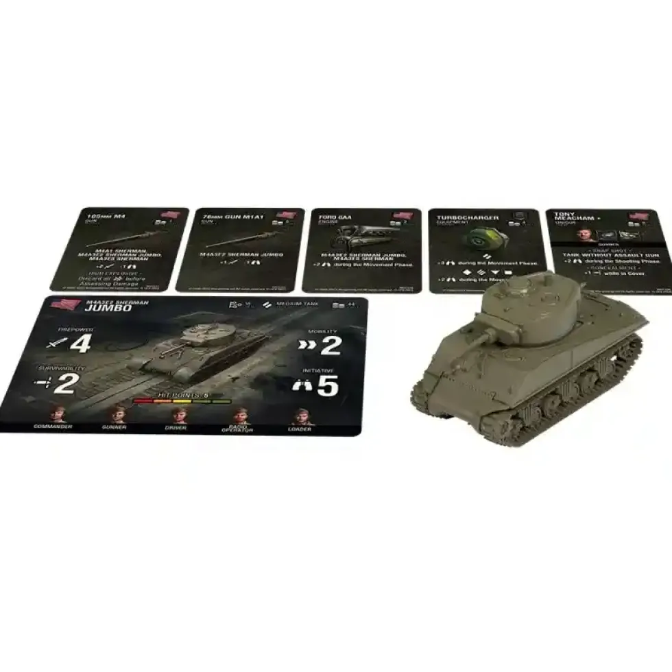 World of Tanks: Gra Figurkowa - M4A3E2 Sherman Jumbo