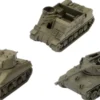 World of Tanks: Gra Figurkowa - USA - Tank Platoon (M4 Sherman, M7 Priest, M18 Hellcat)