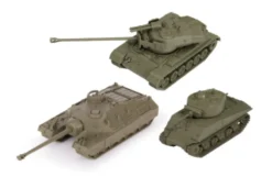 World of Tanks: Gra Figurkowa - U.S.A. Tank Platoon (Super Pershing, Sherman Jumbo, T95)