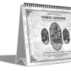 Worlds at a Glance: The Notebook - Town Ledgers (with stickers)