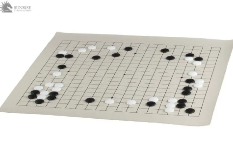 Zestaw do gry GO z deską winylową 19x19