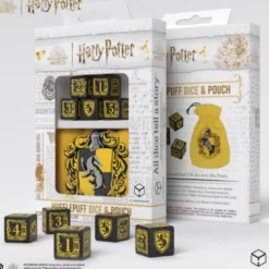 Zestaw kości i mieszek Harry Potter - Hufflepuff